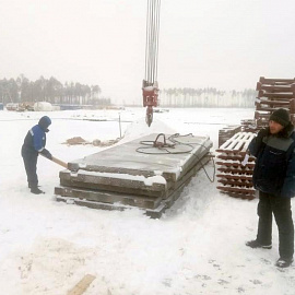 Склад для хранения и ремонта автотехники 40х24х10 м. Ханты-Мансийский автономный округ